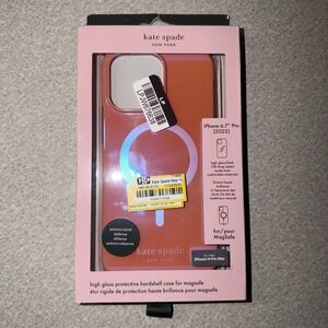 Kate Spade New York Apple iPhone 14 Pro Max Protective Case MagSafe - Grapefruit